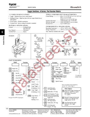 AL6M-M11-S datasheet  